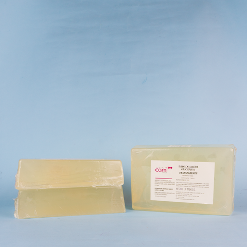 Base para Jabón Glicerina Transparente + Espuma