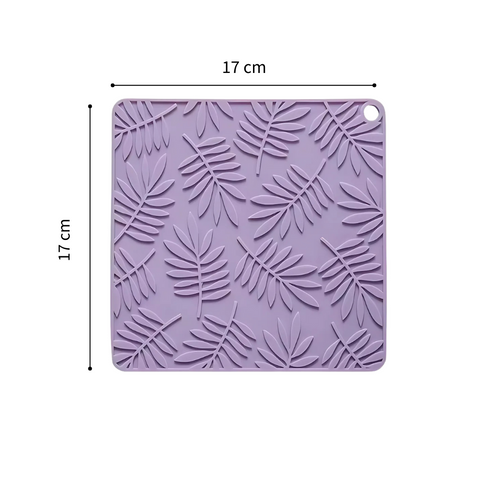 Tapete de Silicón Cuadrado 17 cm