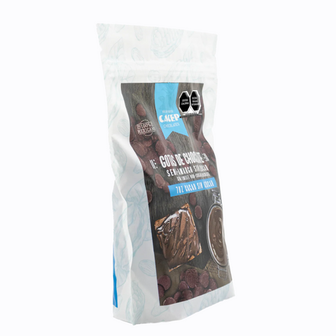 Gotas de Chocolate CACEP Semiamargo 70% 500 grs