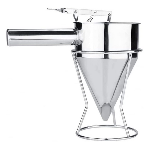 Embudo Dispensador de Cocina y Vela con Soporte