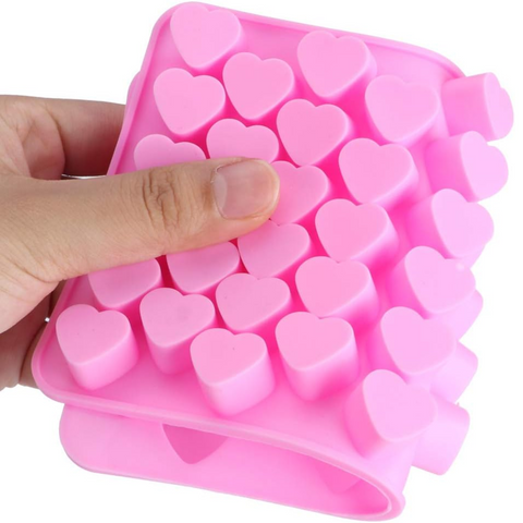 Molde de Silicón Gomitas de Mini Corazones