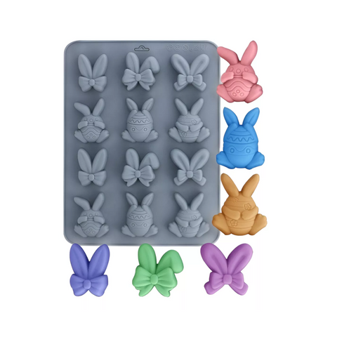 molde de silicon de pascua