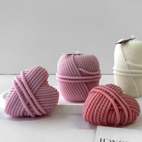 Molde Bola de Estambre Crochet
