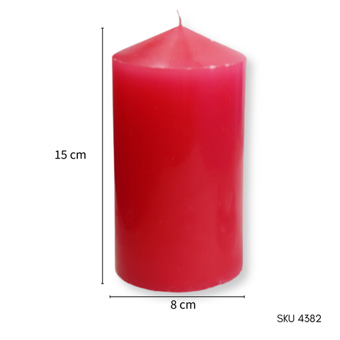 Moldes para Vela de Iglesia Acrílicos Lisos
