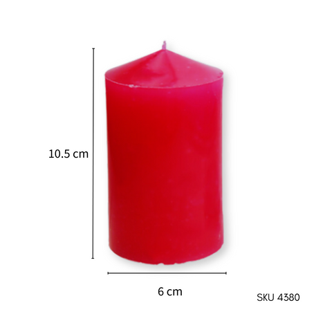 Moldes para Vela de Iglesia Acrílicos Lisos