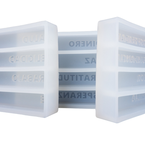 Set Moldes 12 Deseos para Velas de 14 cm
