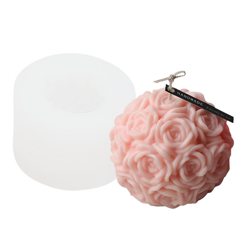 Molde Bola Floral Chica