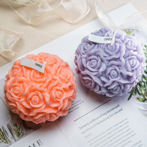 Molde Bola Floral Chica