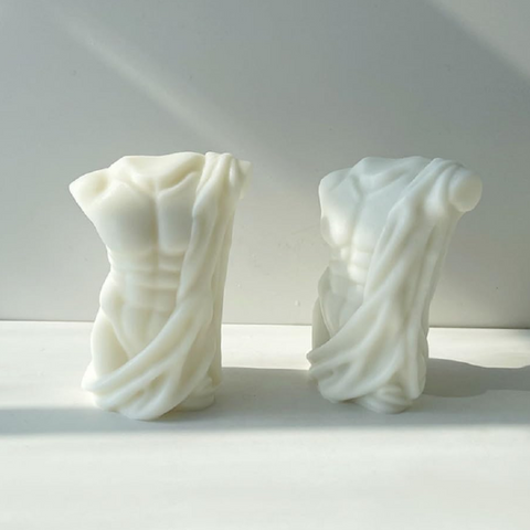 Molde de Silicón Cuerpos Humanos Mujer y Hombre Torsos 3D