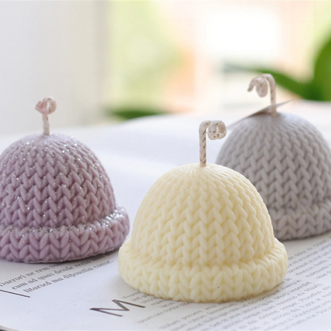 Molde Gorrito Tejido Invernal 3D