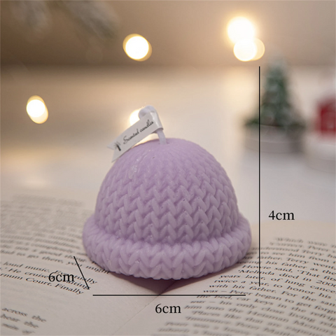 Molde Gorrito Tejido Invernal 3D