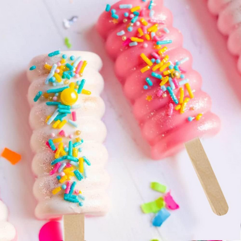 Molde para Paleta Twist 4 Cavidades Molde de Silicón