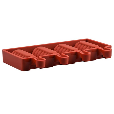 Molde para Paleta Twist 4 Cavidades Molde de Silicón