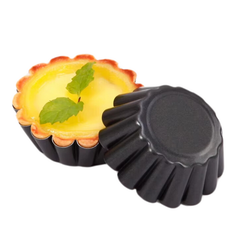 paquete de 6 moldes para tarta