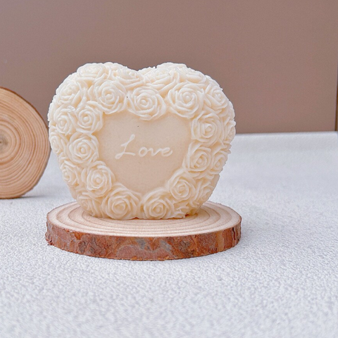 Molde Corazón 3D Love