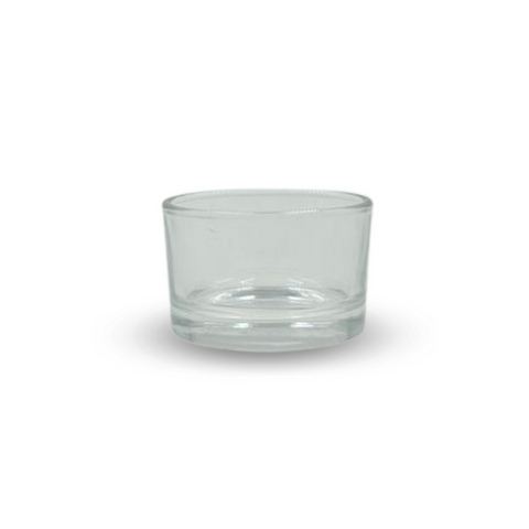 Frascos de Vidrio sin Tapa para Velas, Manualidades y Almacenamiento