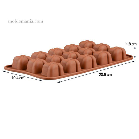 Molde 15 Nudos Trufero Chocolatero