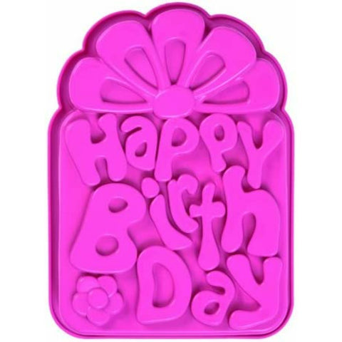 Molde de Silicón Frase Happy Birthday