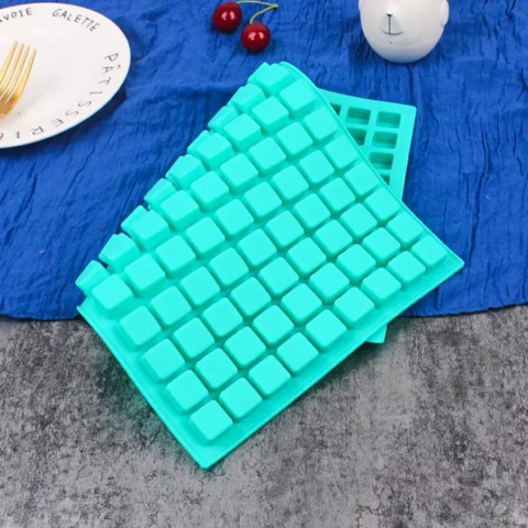 Molde de Silicón Mini Cubitos Hielos & Gomitas