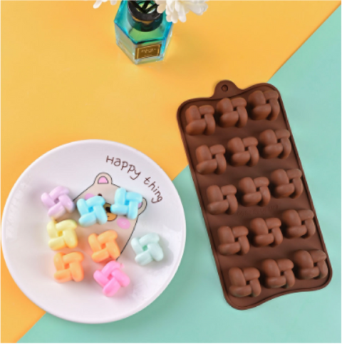 Molde 15 Nudos Trufero Chocolatero