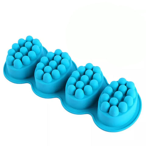 Molde Jabonero Exfoliante Clásico 4 Cavidades