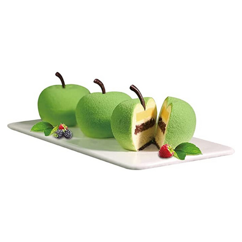 Molde de Silicón 6 Manzanas Grandes en 3D