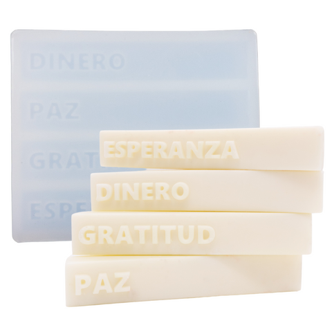 Set Moldes 12 Deseos para Velas de 14 cm