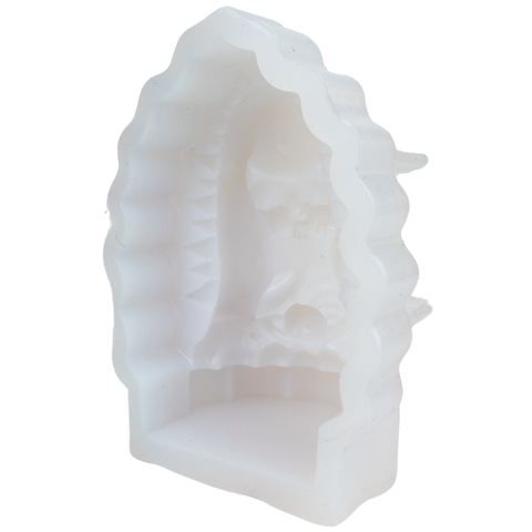 Molde Virgencita Plis 3D 11 cm Molde de Silicón