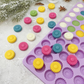 Molde 70 Mini Margaritas Flores para Gomitas