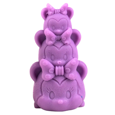 Molde de Ratoncitas Minnie 3D para Vela Baby Shower de Silicón