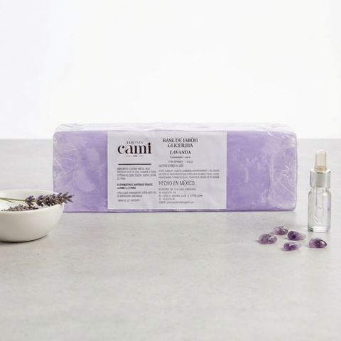 Glicerina de Lavanda Base para Jabón.