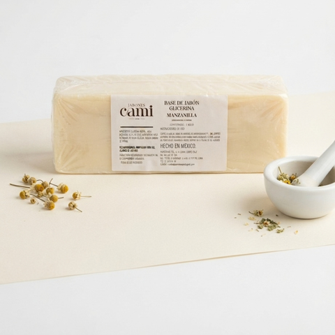 Glicerina de Manzanilla Base para Jabón.