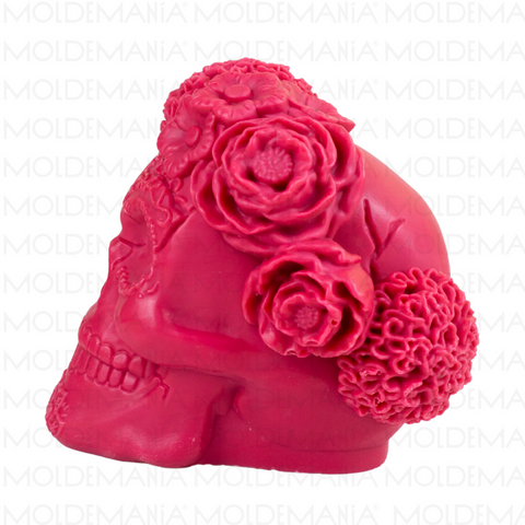 Molde Catrina Calavera Jumbo 3D
