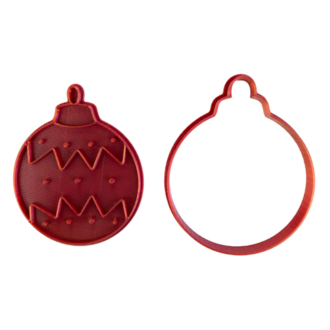 Cortador con Sello Esfera Tradicional 8 cm