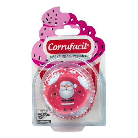 Capacillos Navideños Santas con Blister #72