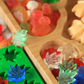 Molde de hojas Mini Motitas para Gomitas