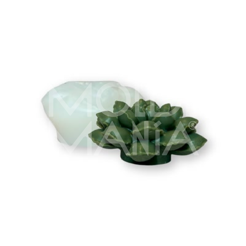 Molde de Silicón Suculenta Planta Vela Decorativa