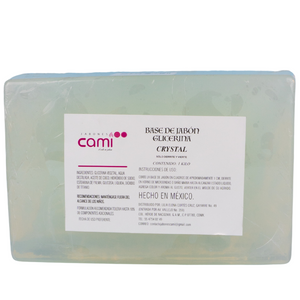 Glicerina Cristal Base para Jabón Barra de 1 kg