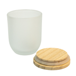 Frasco Cristal Esmerilado con Tapa 140 ml