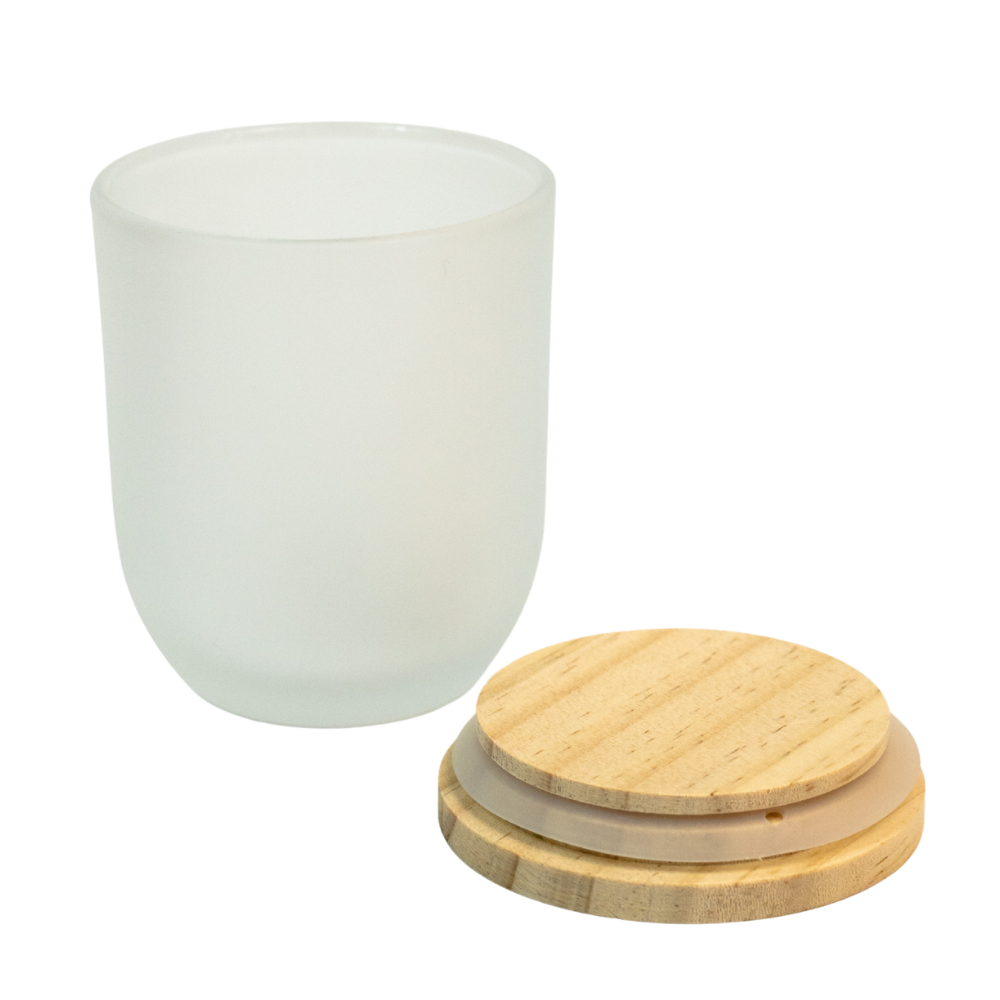 Frasco Cristal Esmerilado con Tapa 140 ml