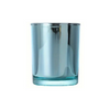 Vaso de Vidrio Colores Metálicos 220 ml - Azul