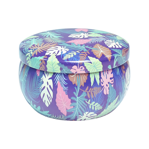 Lata para Vela Aluminio 4 oz Monstera