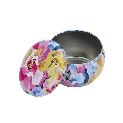 Lata para Vela Aluminio 4 oz. Floral