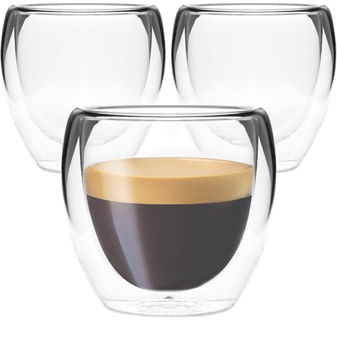 Frasco de Vidrio doble pared 50 ml.