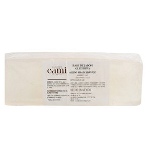 Glicerina con Acido Hialurónico Base para Jabón.