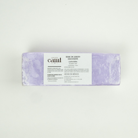 Glicerina de Lavanda Base para Jabón.