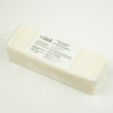 Glicerina Manteca de Arroz Base para Jabón.