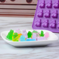 Set 5 Moldes Mini Gomitas Figuritas Variadas + 2 Goteros
