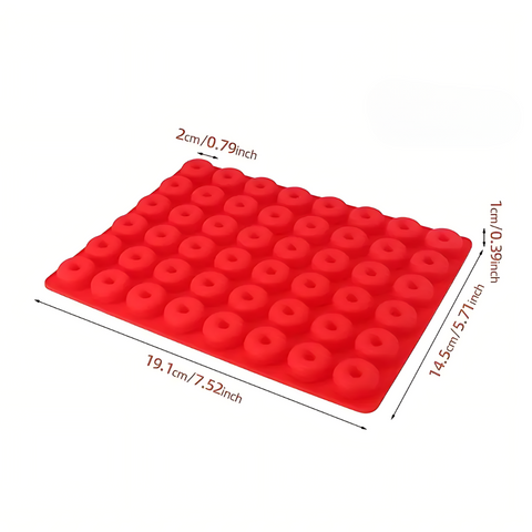 Set De 5 Moldes Para Gomitas y 2 Goteros