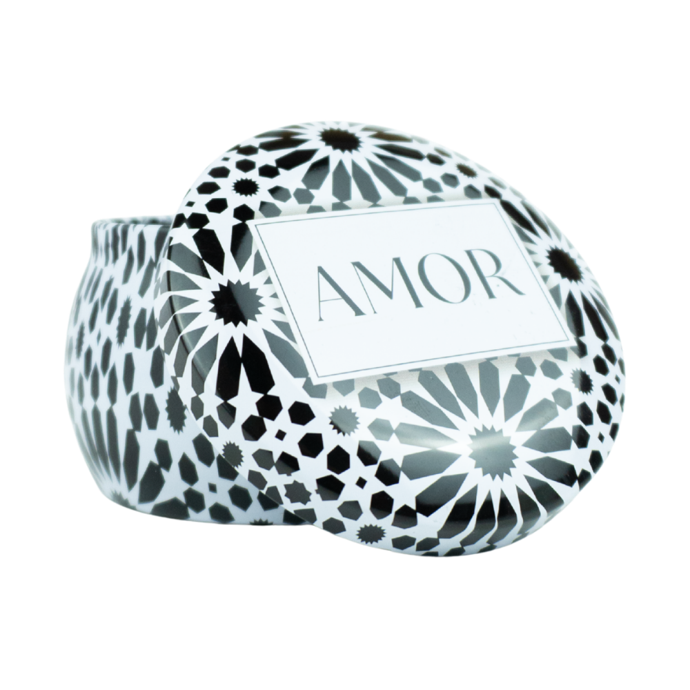 Lata para Vela Aluminio 4oz Amor